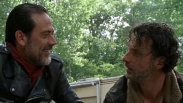 Walking Dead S07E02 Preview: 'The Well' - Scene in Photo from S07E01 "The Day Will Come When You Won't Be" Photo Credit: AMC via Screencapped.net (Cass)