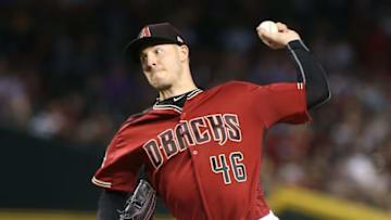 FanDuel MLB: PHOENIX, AZ - APRIL 22: Patrick Corbin #46 of the Arizona Diamondbacks throws a pitch against the San Diego Padres during the fifth inning of an MLB game at Chase Field on April 22, 2018 in Phoenix, Arizona. (Photo by Ralph Freso/Getty Images)