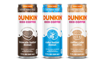 Dunkin’ Iced Coffee Bakery Series, photo provided by Dunkin