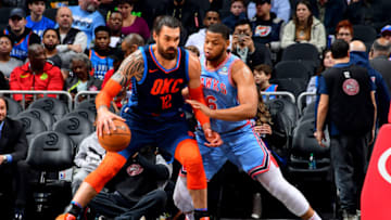 OKC Thunder Steven Adams (Photo by Scott Cunningham/NBAE via Getty Images)
