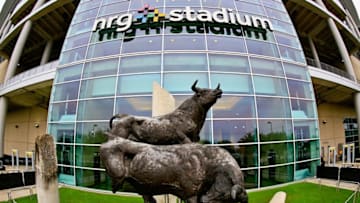 Nov 29, 2015; Houston, TX, USA; A general view outside of NRG Stadium prior to the kickoff of a game between the New Orleans Saints and the Houston Texans. Mandatory Credit: Derick E. Hingle-USA TODAY Sports