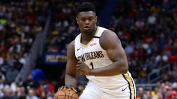 Former Duke basketball star Zion Williamson. (Photo by Jonathan Bachman/Getty Images)