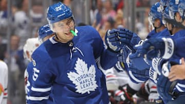 TORONTO, ON - OCTOBER 9: James van Riemsdyk