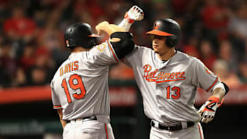 ANAHEIM, CA - AUGUST 07: Chris Davis