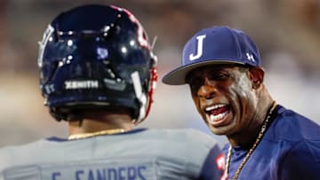 Shilo Sanders, the son of Deion Sanders, isn't guaranteed to start for his father during the 2023 Colorado football season Mandatory Credit: Henry Taylor-USA TODAY Sports