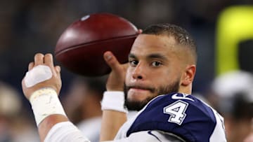 Dak Prescott #4 of the Dallas Cowboys (Photo by Richard Rodriguez/Getty Images)