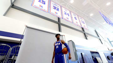 CAMDEN, NJ - SEPTEMBER 25: Joel Embiid