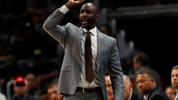 Coach Lloyd Pierce of the Atlanta Hawks (Photo by Kevin C. Cox/Getty Images)
