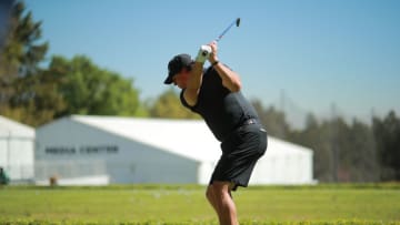 MEXICO CITY, MEXICO - FEBRUARY 20: Phil Mickelson plays a shot during the practice round of World Golf Championships-Mexico Championship at Club de Golf Chapultepec on February 20, 2019 in Mexico City, Mexico. (Photo by Hector Vivas/Getty Images)