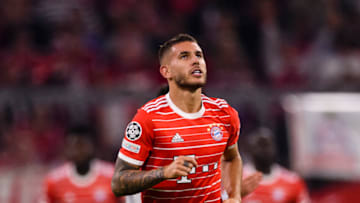 Bayern Munich hold positive contract talks with Lucas Hernandez.(Photo by Marcio Machado/Eurasia Sport Images/Getty Images)