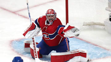 Jun 6, 2021; Montreal, Quebec, CAN; Montreal Canadiens Carey Price Mandatory Credit: Jean-Yves Ahern-USA TODAY Sports