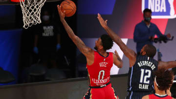 Nickeil Alexander-Walker of the New Orleans Pelicans (Photo by Kim Klement-Pool/Getty Images) Sports