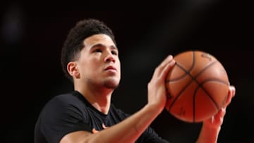 Phoenix Suns Devin Booker (Photo by Kevork Djansezian/Getty Images)