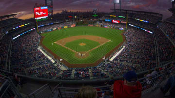 PHILADELPHIA, PA - APRIL 09: A general view of Citizens Bank Park during the game between the Washington Nationals and Philadelphia Phillies on April 9, 2019 in Philadelphia, Pennsylvania. (Photo by Mitchell Leff/Getty Images)