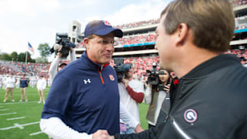 ATHENS, GA - NOVEMBER 12: Head coach Gus Malzahn