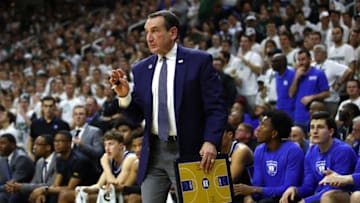 Duke basketball coach Mike Krzyzewski (Photo by Gregory Shamus/Getty Images)