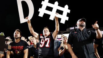 Louisville football fans (Photo by Joe Robbins/Getty Images)