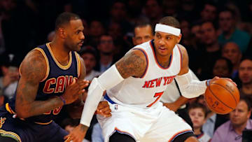 NEW YORK, NY - NOVEMBER 13: (NEW YORK DAILIES OUT) Carmelo Anthony (Photo by Jim McIsaac/Getty Images)