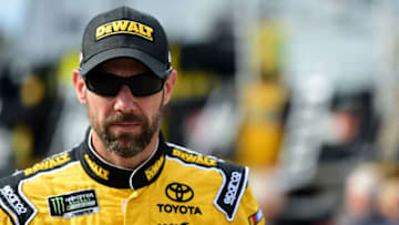 MARTINSVILLE, VA - OCTOBER 28: Matt Kenseth, driver of the #20 DeWalt Flexvolt Toyota, walks to his car in the garage area during practice for the Monster Energy NASCAR Cup Series First Data 500 at Martinsville Speedway on October 28, 2017 in Martinsville, Virginia. (Photo by Jared C. Tilton/Getty Images)