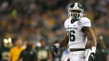 Aaron Burbridge, Michigan State football (Photo by Sarah Glenn/Getty Images)