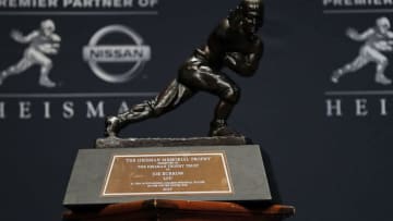 Heisman Trophy. (Photo by Adam Hunger/Getty Images)