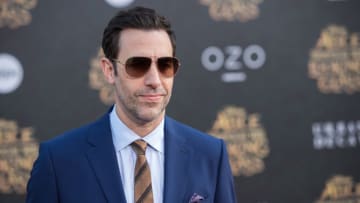 HOLLYWOOD, CA - MAY 23: Actor Sacha Baron Cohen attends the premiere of Disney's "Alice Through The Looking Glass" at the El Capitan Theatre on May 23, 2016 in Hollywood, California. (Photo by Michael Boardman/WireImage)