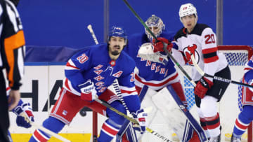Chris Kreider #20 of the New York Rangers s(Photo by Bruce Bennett/Getty Images)