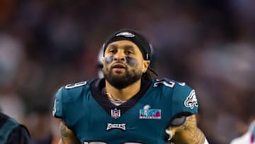 The Eagles could be in serious trouble with the latest Avonte Maddox injury update. Mandatory Credit: Mark J. Rebilas-USA TODAY Sports