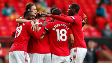 Manchester United's French striker (Photo by CLIVE BRUNSKILL/POOL/AFP via Getty Images)