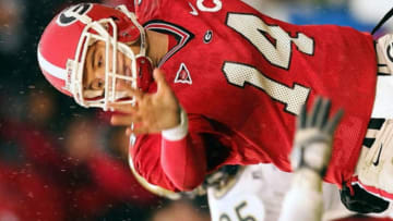ATHENS, GA - NOVEMBER 27: Quarterback David Greene