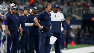 Auburn footballDec 29, 2019; Arlington, Texas, USA; Dallas Cowboys head coach Jason Garrett on the sidelines during the game against the Washington Redskins at AT&T Stadium. Mandatory Credit: Tim Heitman-USA TODAY Sports