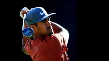 ORLANDO, FL - MARCH 18: Tony Finau of the United States plays his shot from the 18th tee during the third round of the Arnold Palmer Invitational Presented By MasterCard at Bay Hill Club and Lodge on March 18, 2017 in Orlando, Florida. (Photo by Richard Heathcote/Getty Images)