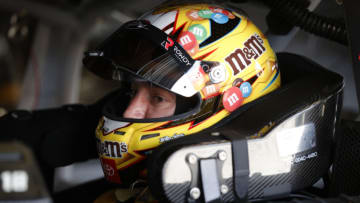 Kyle Busch, Joe Gibbs Racing, M&M's, NASCAR (Photo by Chris Graythen/Getty Images)