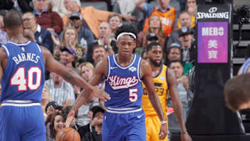 Sacramento Kings De'Aaron Fox (Photo by Rocky Widner/NBAE via Getty Images)