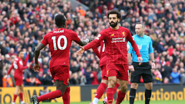 Liverpool, Sadio Mane, Mohamed Salah (Photo by Alex Livesey - Danehouse/Getty Images )