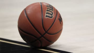 PITTSBURGH, PA - MARCH 21: A detailed view of a Wilson college basketball during the third round of the 2015 NCAA Men's Basketball Tournament at Consol Energy Center on March 21, 2015 in Pittsburgh, Pennsylvania. (Photo by Justin K. Aller/Getty Images)