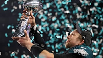 MINNEAPOLIS, MN - FEBRUARY 04: Quarterback Nick Foles