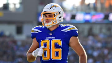 (Photo by Harry How/Getty Images) *** Local Caption *** Hunter Henry