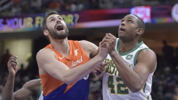 Kevin Love, Al Horford, Chicago Bulls Mandatory Credit: David Richard-USA TODAY Sports