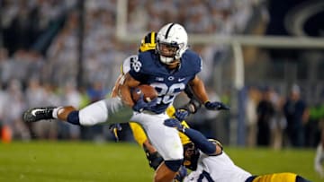 STATE COLLEGE, PA - OCTOBER 21: Saquon Barkley