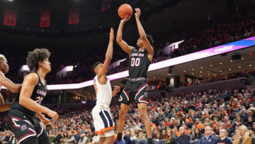CHARLOTTESVILLE, VA - DECEMBER 22: A.J. Lawson #00 of the South Carolina Gamecocks (Photo by Mitchell Layton/Getty Images)