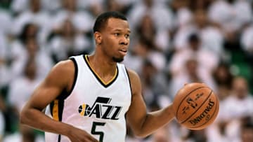 SALT LAKE CITY, UT - APRIL 23: Rodney Hood (Photo by Gene Sweeney Jr/Getty Images)
