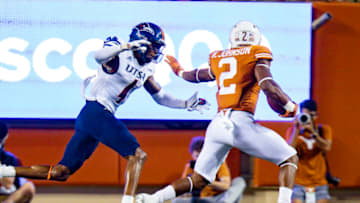 Roschon Johnson, Texas Football Mandatory Credit: John Gutierrez-USA TODAY Sports