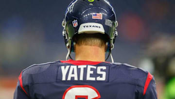 HOUSTON, TX - NOVEMBER 01: T.J. Yates