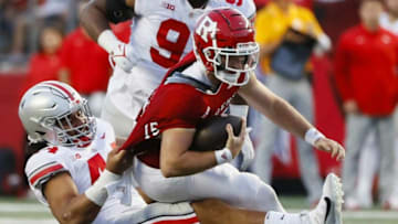 The Ohio State football team has struggled at times to sack the quarterback.Cfb Ohio State Buckeyes At Rutgers Scarlet Knights