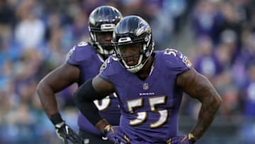 BALTIMORE, MD - DECEMBER 3: Outside Linebacker Terrell Suggs