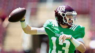 Haynes King, Texas A&M Football (Photo by Carmen Mandato/Getty Images)
