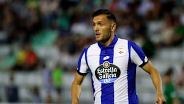 Lucas Perez during the Trofeo Concepción Arenal, preseason match on July 29, 2016 in Ferrol, Spain. (Photo by Jose Manuel Alvarez Rey/NurPhoto via Getty Images)