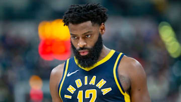 INDIANAPOLIS, IN - DECEMBER 08: Tyreke Evans #12 of the Indiana Pacers is seen during the game against the Sacramento Kings at Bankers Life Fieldhouse on December 8, 2018 in Indianapolis, Indiana. (Photo by Michael Hickey/Getty Images)