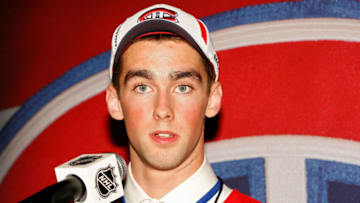 MONTREAL, QC - JUNE 26: Louis Leblanc of the Montreal Canadiens. (Photo by Richard Wolowicz/Getty Images)